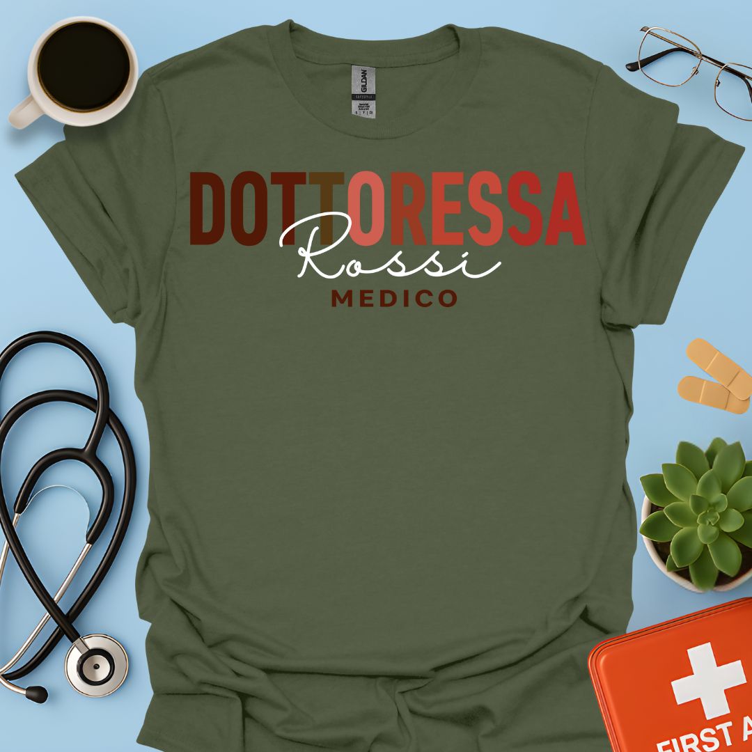 Medico Dottoressa Personalizzata Maglietta