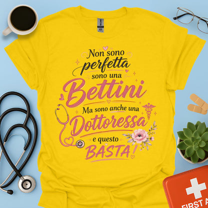 Maglietta Dottoressa Medica Personalizzata
