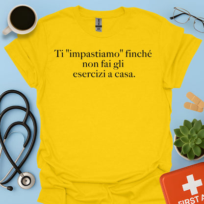 Maglietta Divertente Fisioterapia