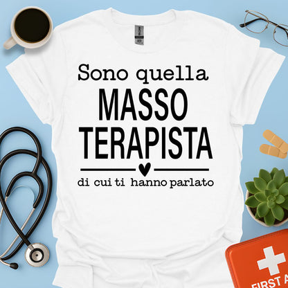 Maglietta Massoterapista