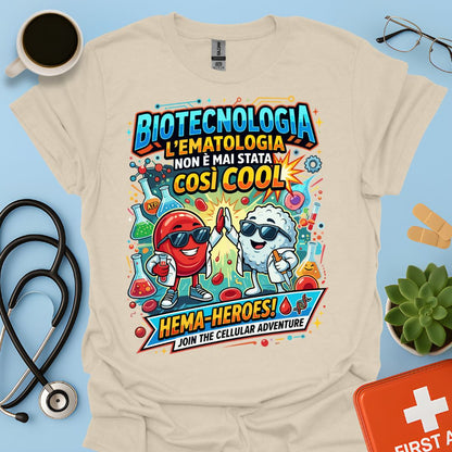 Maglietta Biotecnologia Ematologia