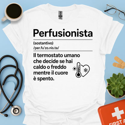 Maglietta Definizione Perfusionista