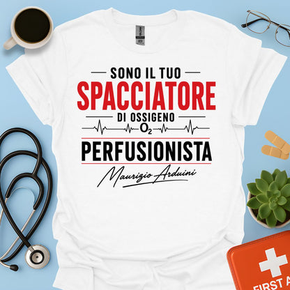 Perfusionista Maglietta Personalizzata