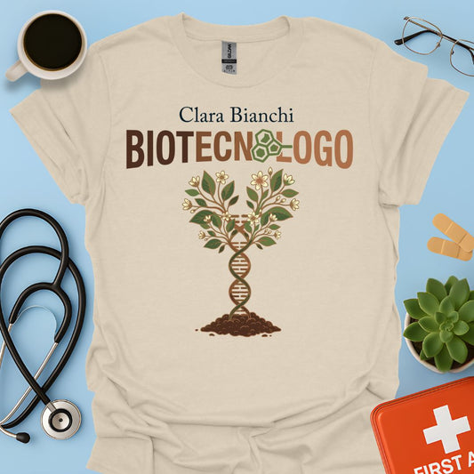 Maglietta Personalizzata Biotecnologo