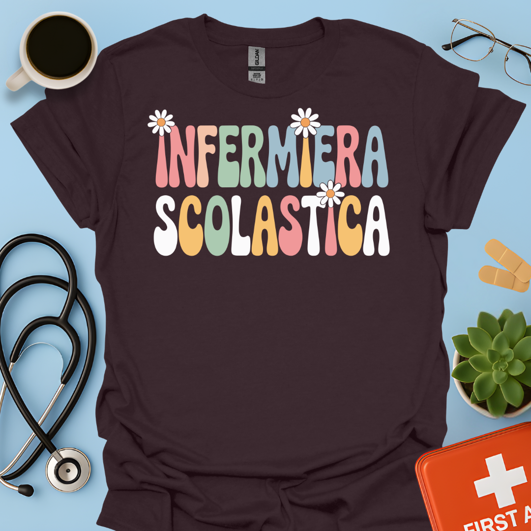 Infermiera Scolastica Maglietta
