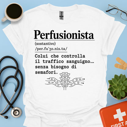Maglietta Divertente Perfusionista Definizione