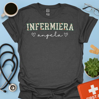 Personalizzata Infermiera Maglietta
