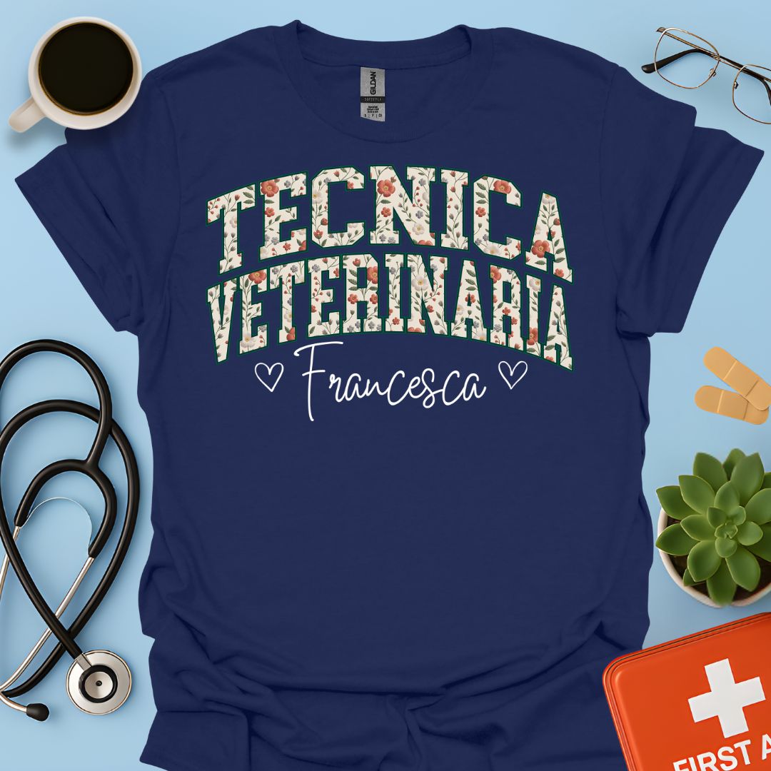 Maglietta Tecnica Veterinaria Personalizzata