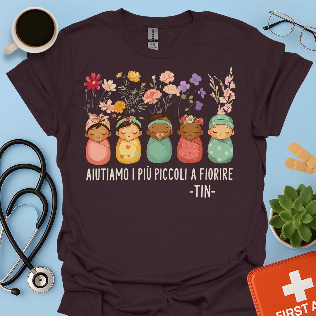 Aiutiamo I Più Piccoli A Fiorire – TIN Maglietta
