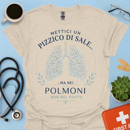 Maglietta Haloterapista | Mettici un Pizzico di Sale