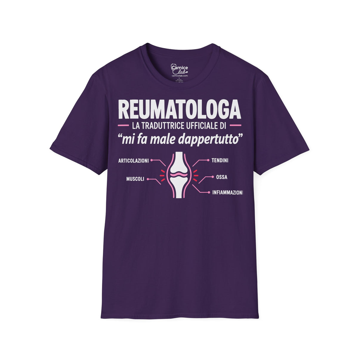 Maglietta Reumatologa “Mi Fa Male Dappertutto”