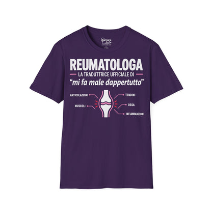 Maglietta Reumatologa “Mi Fa Male Dappertutto”