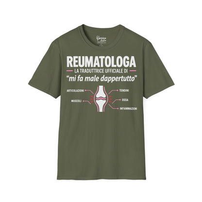 Maglietta Reumatologa “Mi Fa Male Dappertutto”