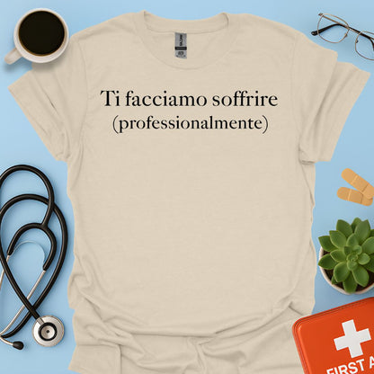 Maglietta Sarcastica Fisioterapista