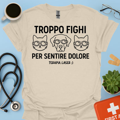 Maglietta Veterinaria Terapia Laser