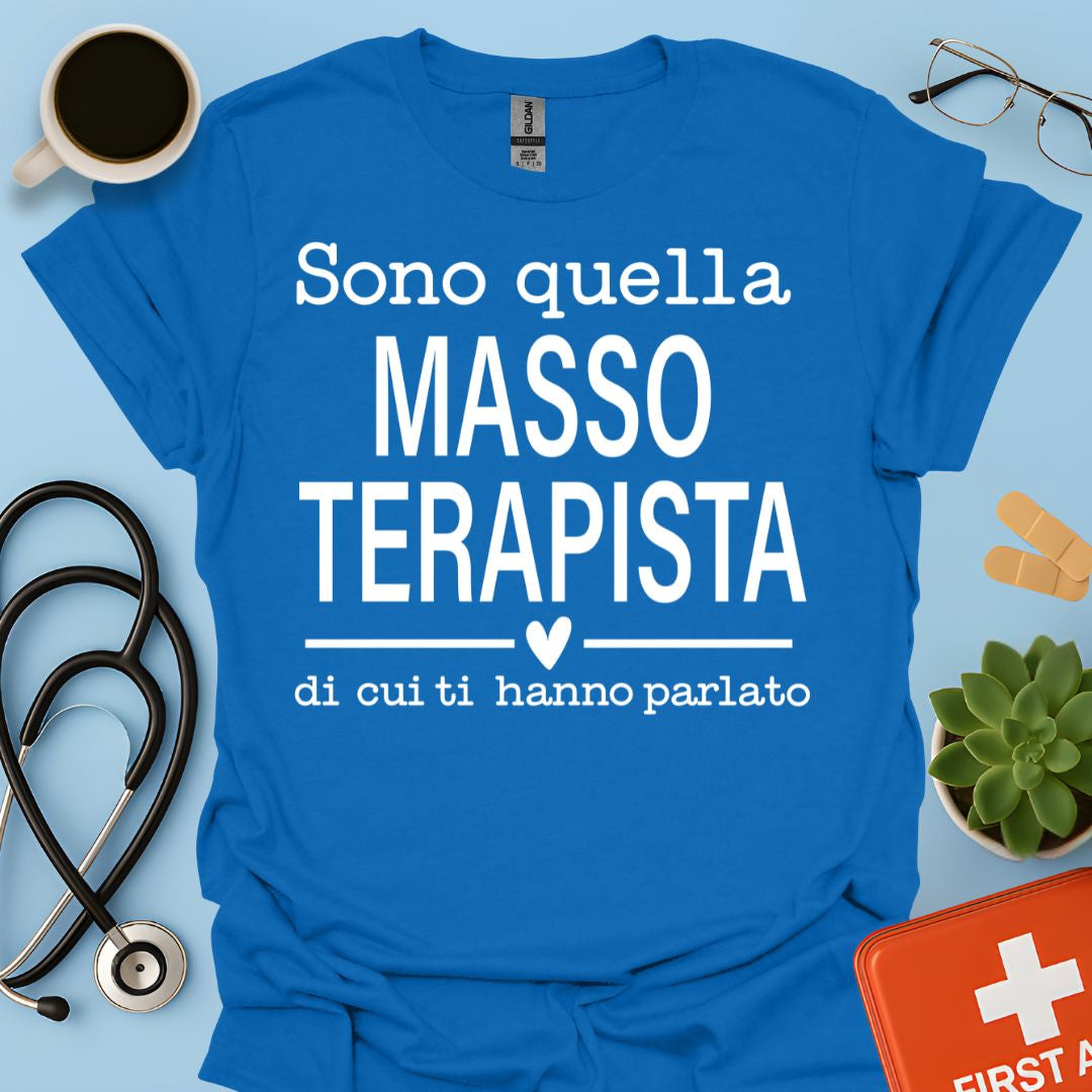 Maglietta Massoterapista
