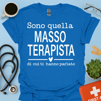 Maglietta Massoterapista