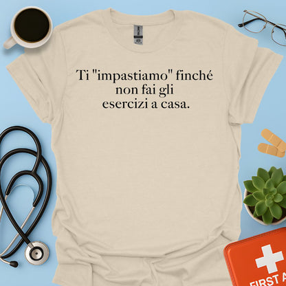 Maglietta Divertente Fisioterapia