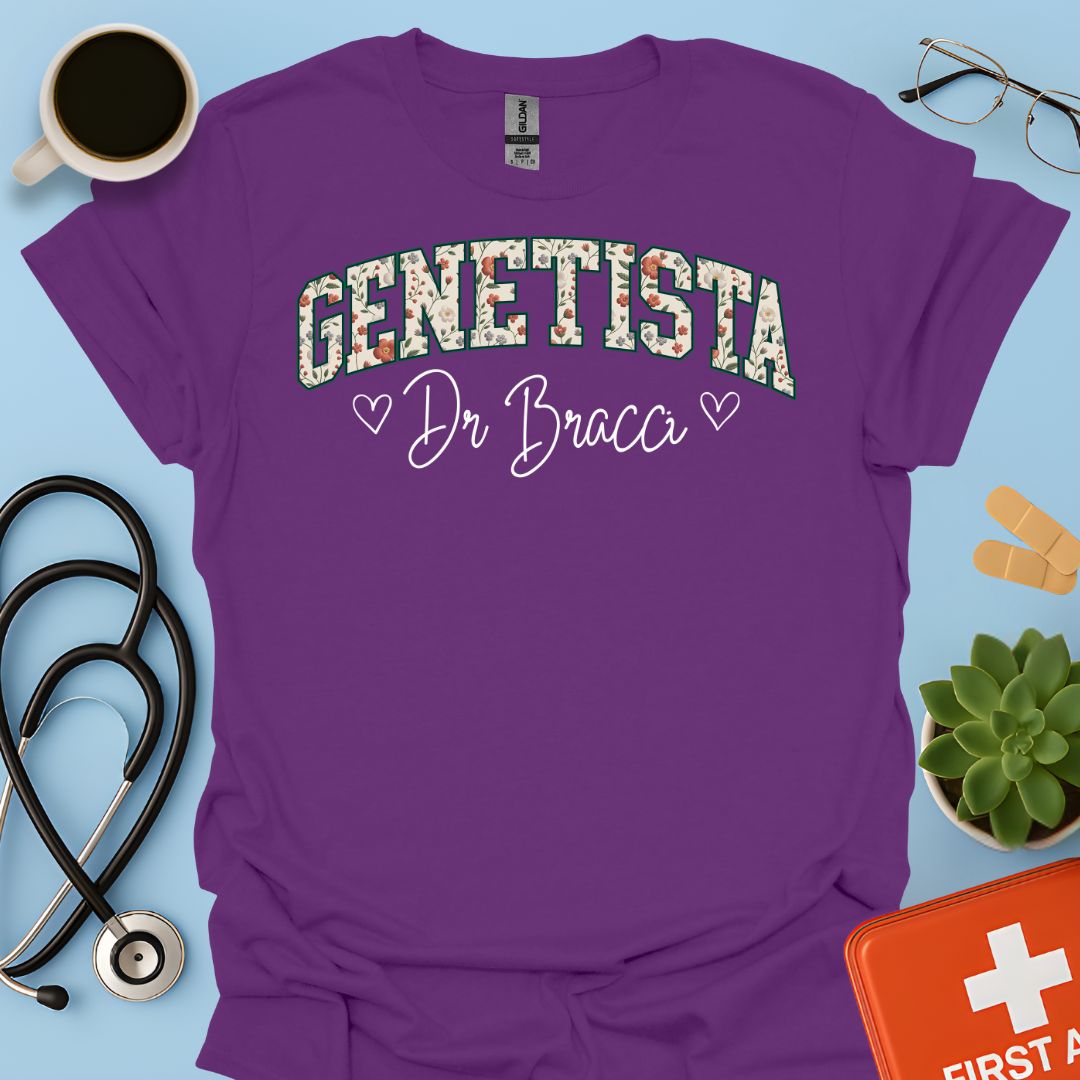 Maglietta Donna Genetista Personalizzata