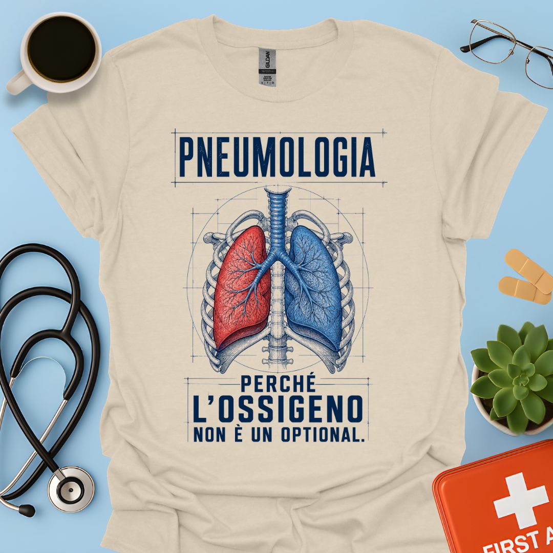 Maglietta Pneumologia – Perché l'Ossigeno Non È un Optional