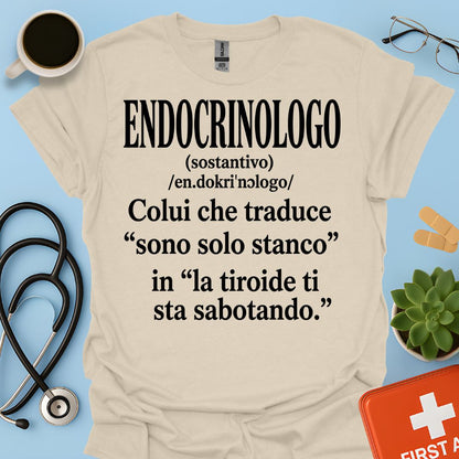 Maglietta Divertente Endocrinologo