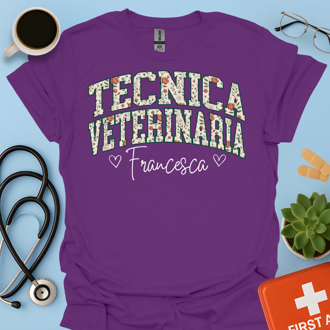 Maglietta Tecnica Veterinaria Personalizzata