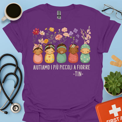 Aiutiamo I Più Piccoli A Fiorire – TIN Maglietta