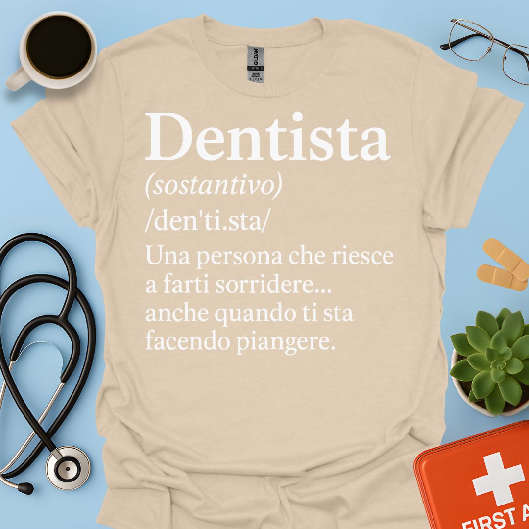 Definizione di Dentista Maglietta