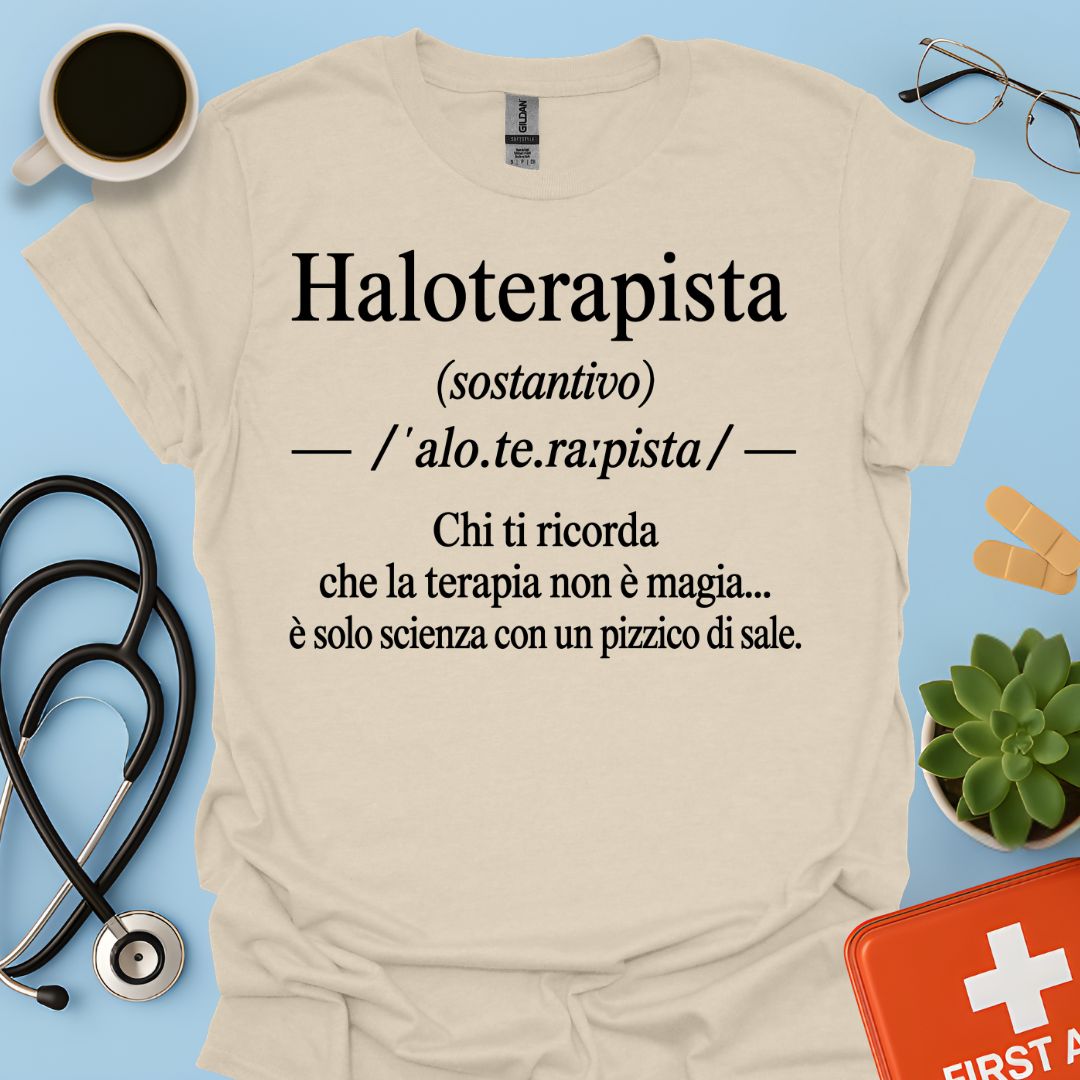 Maglietta Definizione Haloterapista