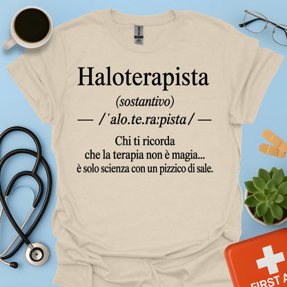 Maglietta Definizione Haloterapista