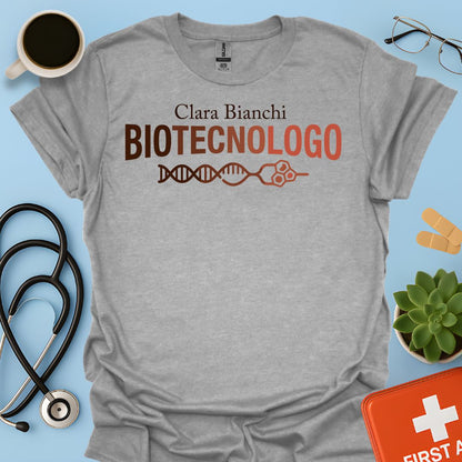 Maglietta Personalizzata Biotecnologo