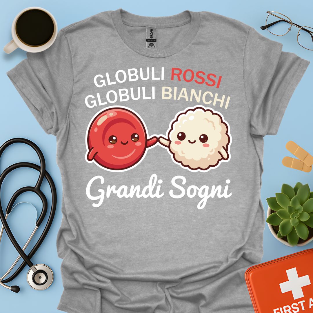 Maglietta Globuli Rossi / Bianchi