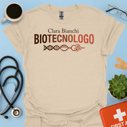 Maglietta Personalizzata Biotecnologo