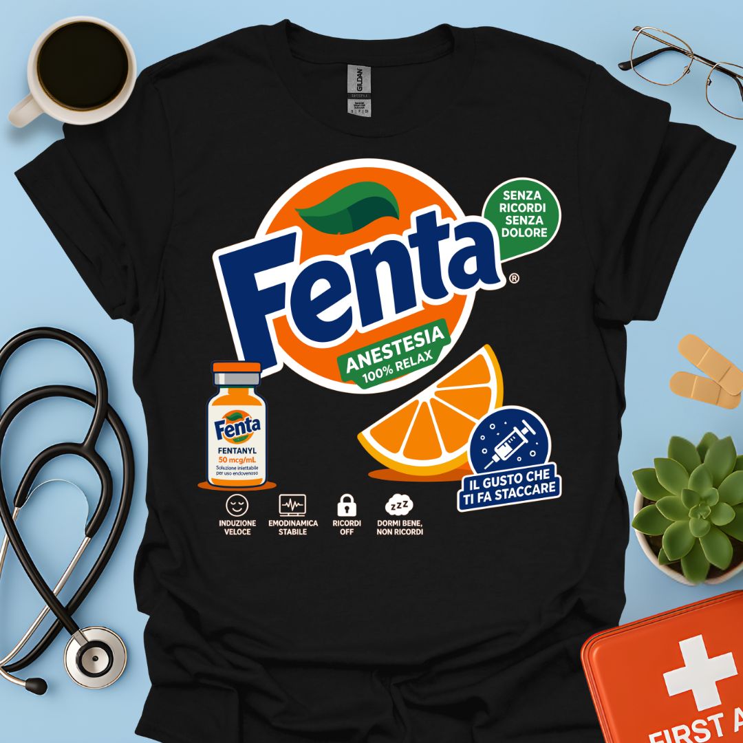 Maglietta Divertente Anestesista