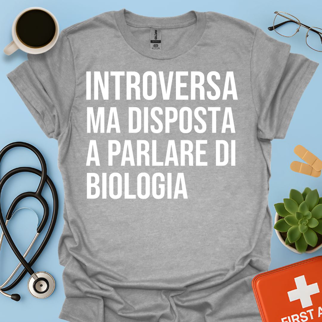 Maglietta Biologia Donna