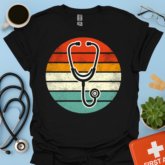 Stetoscopio Medico Dottore Maglietta
