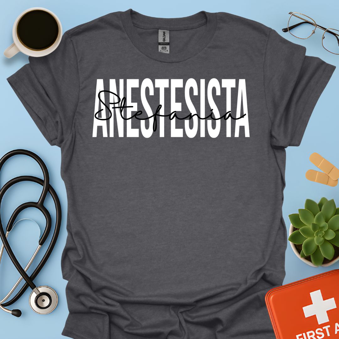 Maglietta Anestesista Personalizzata