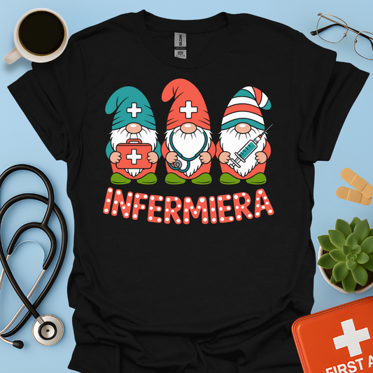 Gnome Infermiere - Infermiera Maglietta
