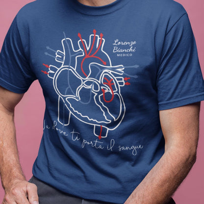 Va dove ti porta il sangue – Medico / Chirurgo Personalizzato Maglietta