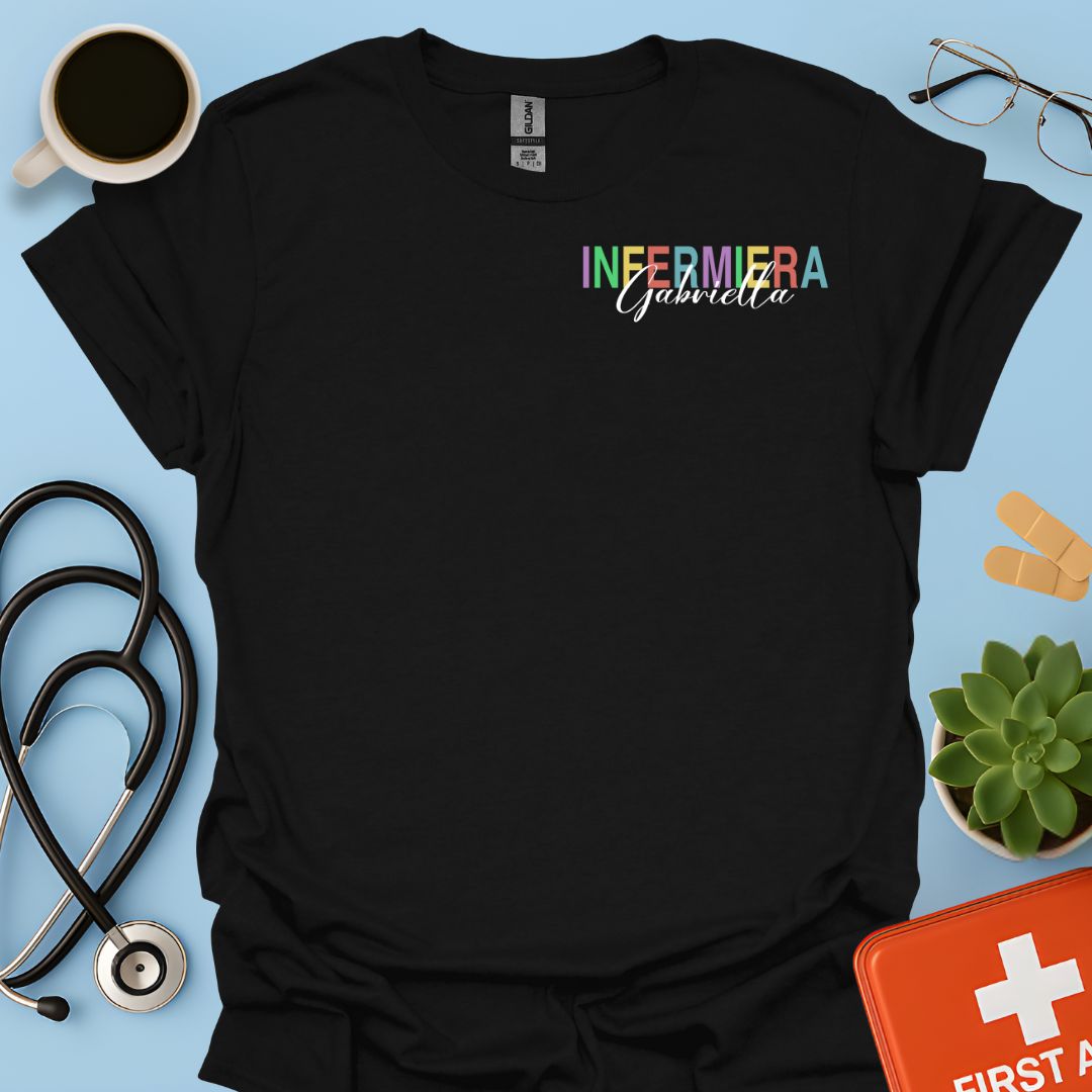 Regalo Infermiera Personalizzata Maglietta