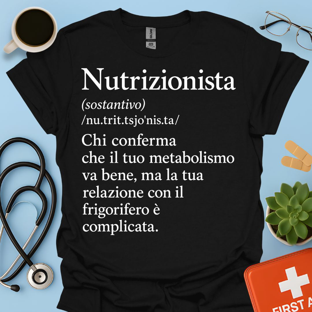 Maglietta Nutrizionista Divertente – Idea Regalo Biologa Nutrizionista