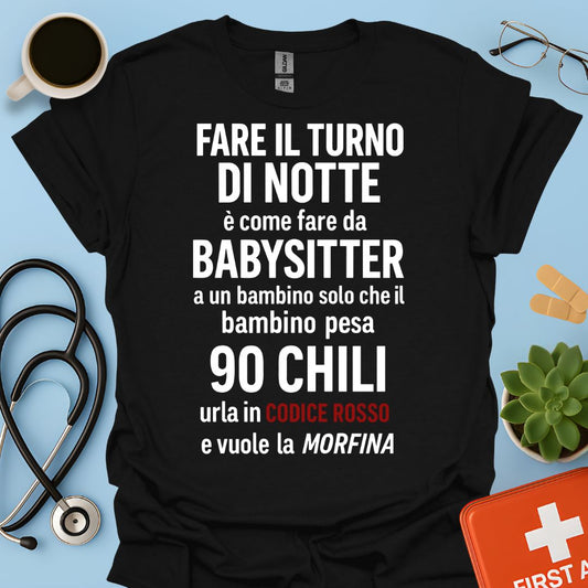 Infermiera / Dottoressa Dottore Divertente Maglietta