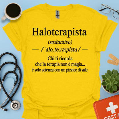 Maglietta Definizione Haloterapista