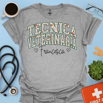 Maglietta Tecnica Veterinaria Personalizzata