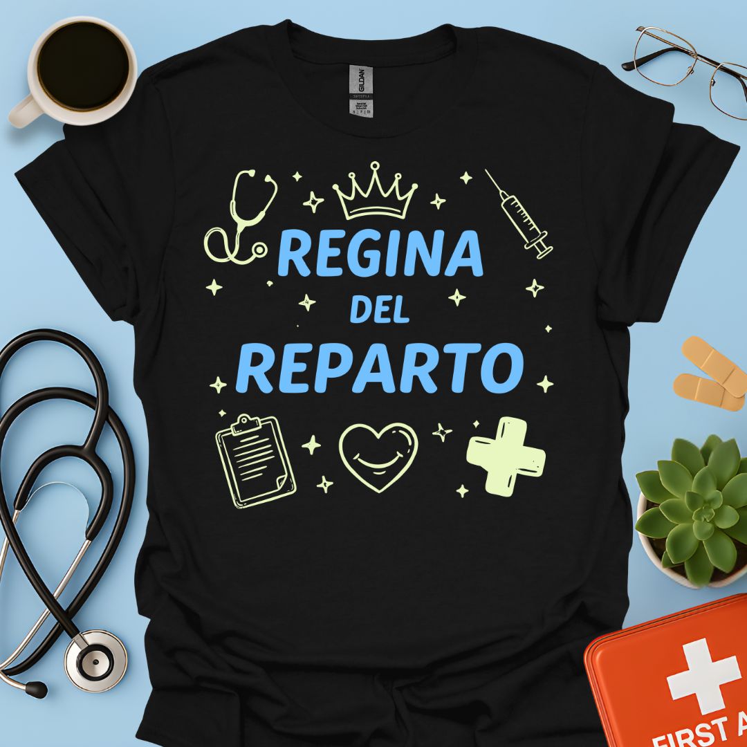 Regina del Reparto - Maglietta Infermiera e Coordinatrice