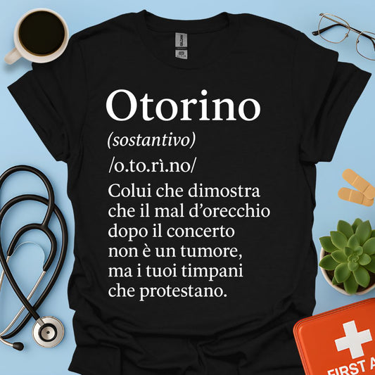 Definizione Otorino Maglietta