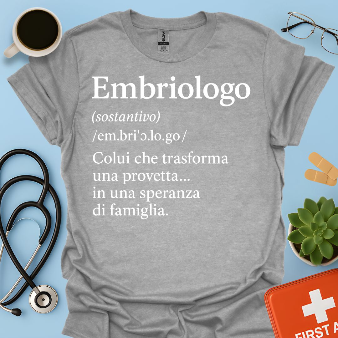 Maglietta Definizione Embriologo