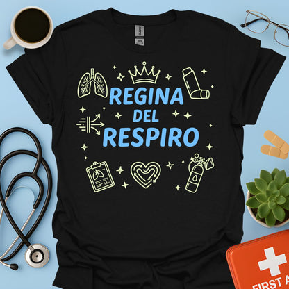 Regina del Respiro - Maglietta Pneumologia e Fisiopatologia Respiratoria