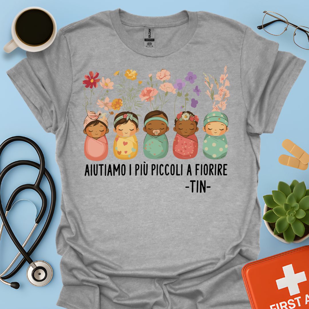 Aiutiamo I Più Piccoli A Fiorire – TIN Maglietta