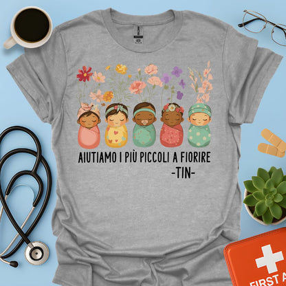 Aiutiamo I Più Piccoli A Fiorire – TIN Maglietta